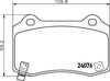 Mintex Brake Pads Set Brake Pads Full Set Of 4 Rear MDB2997 thumbnail