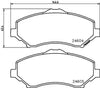 Mintex Brake Pads Full Set Of 4 Front MDB3004 thumbnail