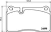 Mintex Brake Pads Full Set Of 4 Front MDB3047 thumbnail