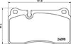 Mintex Brake Pads Full Set Of 4 Front MDB3047 thumbnail