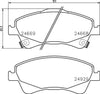 Mintex Brake Pads Full Set Of 4 Front MDB3053 thumbnail