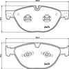 Mintex Brake Pads Full Set Of 4 Front MDB3140 thumbnail