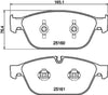 Mintex Brake Pads Full Set Of 4 Front MDB3191 thumbnail