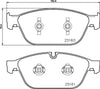 Mintex Brake Pads Full Set Of 4 Front MDB3191 thumbnail