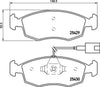 Mintex Brake Pads Full Set Of 4 Front MDB3208 thumbnail