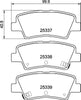 Mintex Brake Pads Set Brake Pads Full Set Of 4 Rear MDB3252 thumbnail