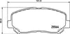 Mintex Brake Pads Full Set Of 4 Front MDB3292 thumbnail