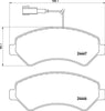 Mintex Brake Pads Full Set Of 4 Front MDB3298 thumbnail