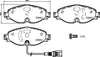 Mintex Brake Pads Full Set Of 4 Front MDB3340 - OEM Quality Replacement thumbnail
