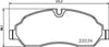 Mintex Brake Pads Full Set Of 4 Front MDB3719MX thumbnail