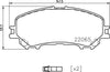Mintex Brake Pads Full Set Of 4 Front MDB3747 thumbnail