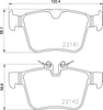 Mintex Brake Pads Set Brake Pads Full Set Of 4 Rear MDB3783 - OEM Quality Replacement thumbnail