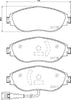 Mintex Brake Pads Full Set Of 4 Front MDB3814 thumbnail