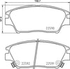 Mintex Brake Pads Full Set Of 4 Front MDB3819 thumbnail