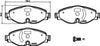 Mintex Brake Pads Full Set Of 4 Front MDB3827 thumbnail