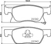 Mintex Brake Pads Full Set Of 4 Front MDB3844MX thumbnail