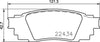 Mintex Brake Pads Set Brake Pads Full Set Of 4 Rear MDB3897 thumbnail