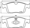 Mintex Brake Pads Full Set Of 4 Front MDB3913 thumbnail