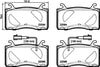 Mintex Brake Pads Full Set Of 4 Front MDB3984 thumbnail