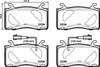 Mintex Brake Pads Full Set Of 4 Front MDB3984 thumbnail