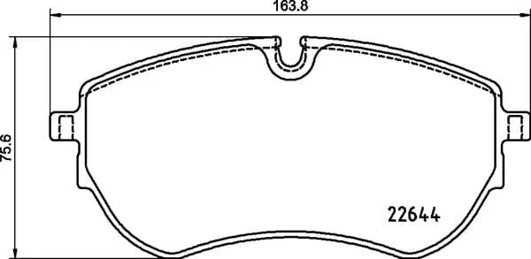 Mintex Brake Pads Full Set Of 4 Front MDB4019 - image 4