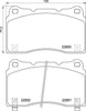 Mintex Brake Pads Full Set Of 4 Front MDB4091 thumbnail