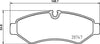 Mintex Brake Pads Set Brake Pads Full Set Of 4 Rear MDB4191MX thumbnail