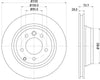 Mintex Brake Discs Rear Vented Set Of 2 MDC1612C 330mm thumbnail