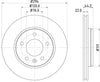 Mintex Brake Discs Rear Vented Set Of 2 MDC1708C 294mm thumbnail