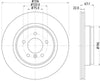 Mintex Brake Discs Rear Vented Set Of 2 MDC1757C 336mm thumbnail
