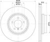 Mintex Brake Discs Front Vented Set Of 2 MDC1792 348mm thumbnail