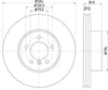 Mintex Brake Discs Front Vented Set Of 2 MDC1795 324mm thumbnail