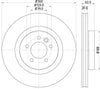 Mintex Brake Discs Front Vented Set Of 2 MDC1825C 360mm thumbnail