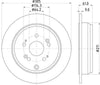 Mintex Brake Discs Rear Solid Set Of 2 MDC1842 305mm thumbnail