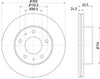 Mintex Brake Discs Front Vented Set Of 2 MDC1978 300mm thumbnail