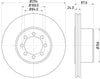 Mintex Brake Discs Rear Vented Set Of 2 MDC2010 294mm thumbnail