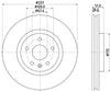 Mintex Brake Discs Front Vented Set Of 2 MDC2192 337mm thumbnail