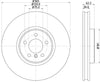 Mintex Brake Discs Front Vented Set Of 2 MDC2330 365mm thumbnail