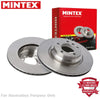 Mintex Brake Discs Front Vented Set Of 2 MDC2342C 278mm thumbnail