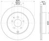 Mintex Brake Discs Rear Vented Set Of 2 MDC2519 325mm thumbnail