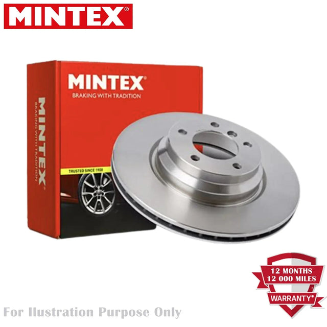 Mintex Brake Discs Front Perforated Vented Right Side MDC2730R 330mm - image 2