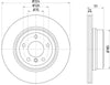 Mintex Brake Discs Rear Vented Set Of 2 MDC2757C 323.9 mm Diameter thumbnail