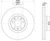 Mintex Brake Discs Front Vented Set Of 2 MDC2774 330mm thumbnail