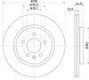 Mintex Brake Discs Rear Vented Set Of 2 MDC2881C 315mm thumbnail