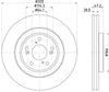 Mintex Brake Discs Front Vented Set Of 2 MDC2887C 320mm thumbnail
