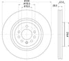 Mintex Brake Discs Front Vented Set Of 2 MDC2936C 330mm thumbnail