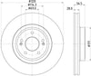 Mintex Brake Discs Front Vented Set Of 2 MDC2981C 320mm thumbnail