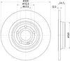 Mintex Brake Discs Rear Solid Set Of 2 MDC2988C 320mm thumbnail