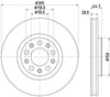 Mintex Brake Discs Front Vented Set Of 2 MDC2997C 305mm thumbnail