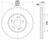 Mintex Brake Discs Front Vented Set Of 2 MDC765 300mm thumbnail